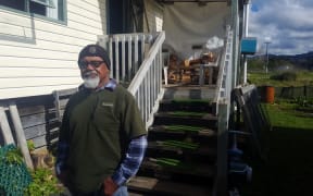 Daniel Ratahi, a voter in Kaiaua.
