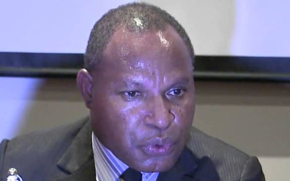 PNG Trade Minister, Richard Maru.