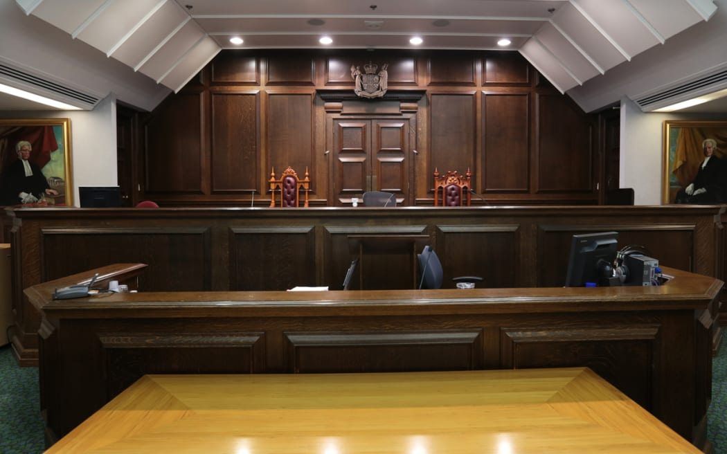 040714. Photo Diego Opatowski / RNZ. Wellington High Court. Courtroom 1.