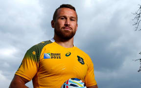 Australia's Matt Giteau. Rugby World Cup. 2015.
