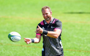 Kieran Read during Crusader training.