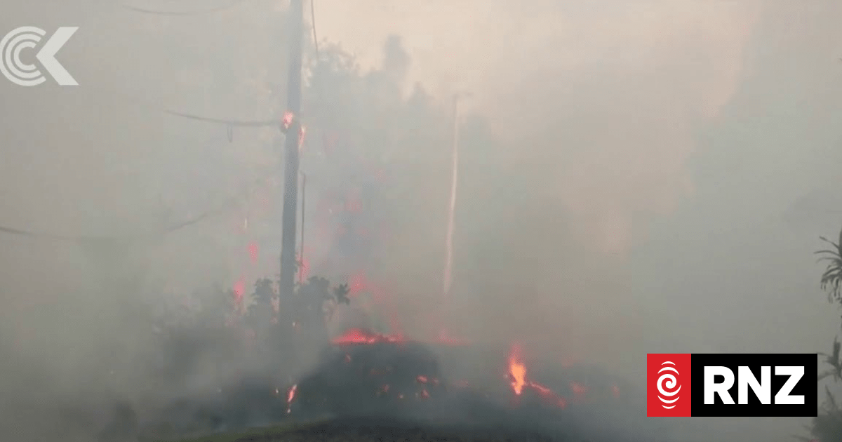More volcanic eruptions could shoot out 'ballistic rocks' | RNZ