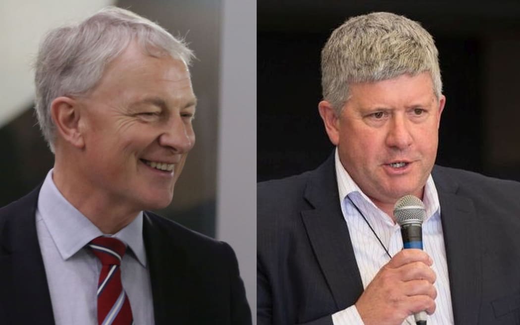 Phil Goff, David Hay
