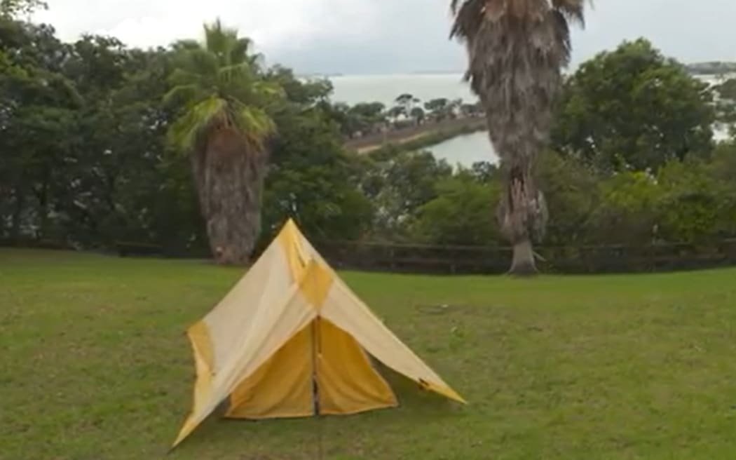 Protesters have occupied the pā site of Mataharehare in protest of the Erebus memorial planned for Sir Dove-Myer Robinson Park in Parnell