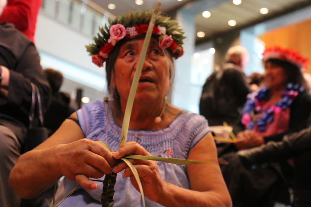 Kaetaeta Watson was born on Tabiteuea Island in Kiribati she has over half a century of weaving knowledge and experience.