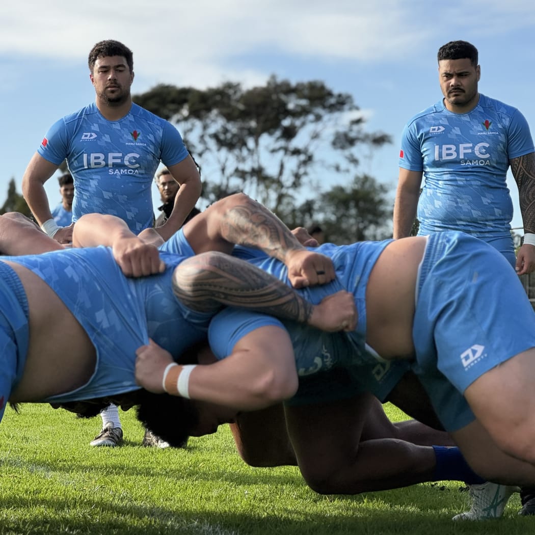 The Manu Samoa squad, led by Saracens loose forward Theo McFarland, comprises players from clubs based in seven different countries.