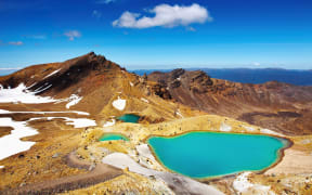 Tongariro Alpine Crossing - Emerald Lakes
