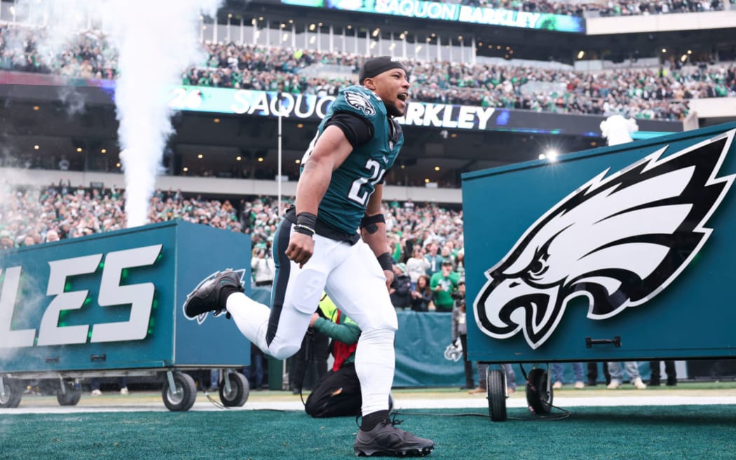 Saquon Barkley of the Philadelphia Eagles.