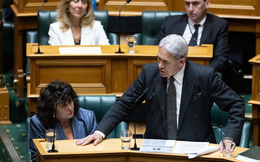 Winston Peters speaking in the debate on a ministerial statement regarding the Israel/USA/Iran conflict.
