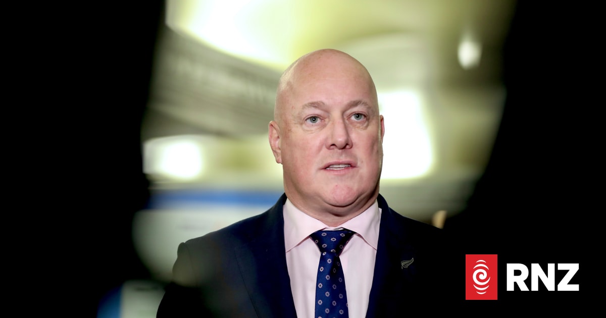 Prime Minister Christopher Luxon admits he didn't know there