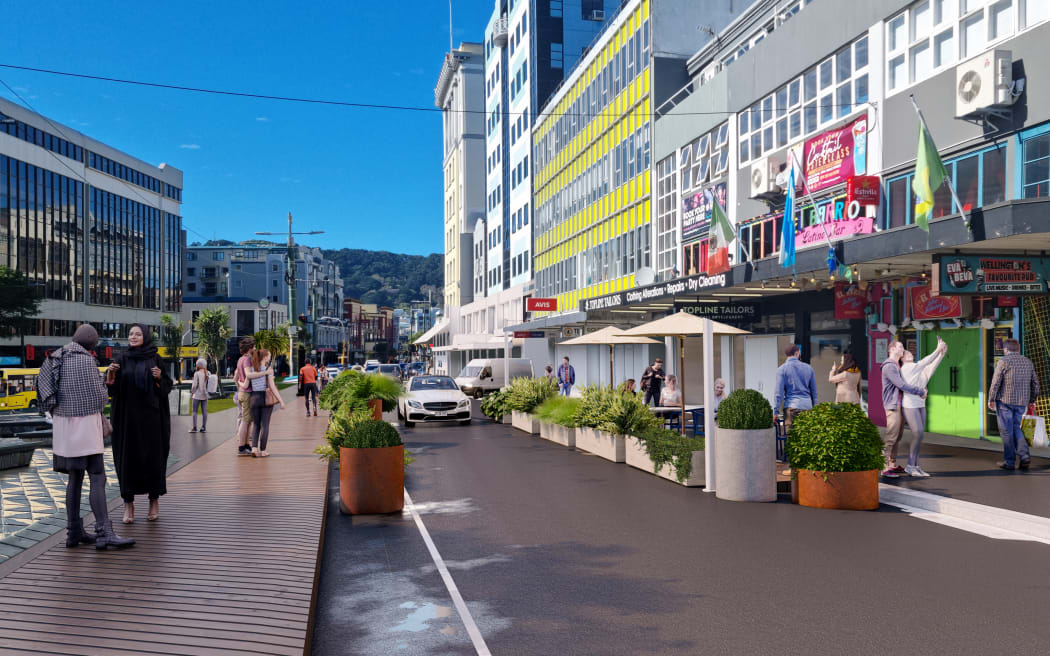 Poneke Promise Dixon Street redevelopment concept