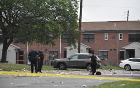Police in Baltimore, Maryland, United States on 2 July, 2023 are on the scene of a mass shooting incident.