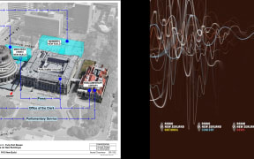 Concept drawings for new parliament buildings