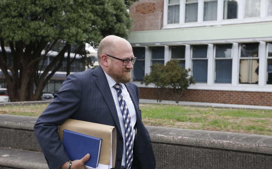 Kerry Bolton's lawyer, Michael Bott.