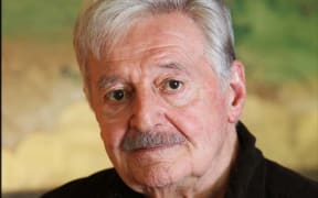 Head shot of Australian composer Peter Sculthorpe