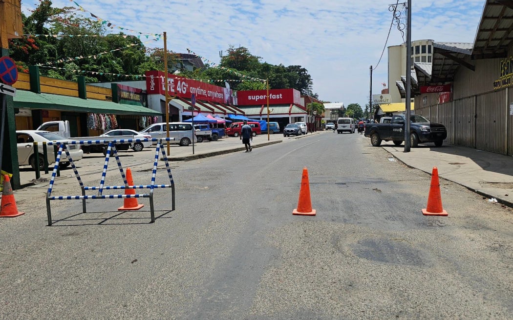 Restrictions remain in parts of the Port Vila capital following the 7.3 earthquake on 17 December, 2024