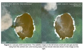 The Tonga Geological Services says the Home Reef continues to grow, with a newly formed lava lobe covering 67,000 square metres discovered on January 2.