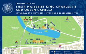 Coronation screening sites map