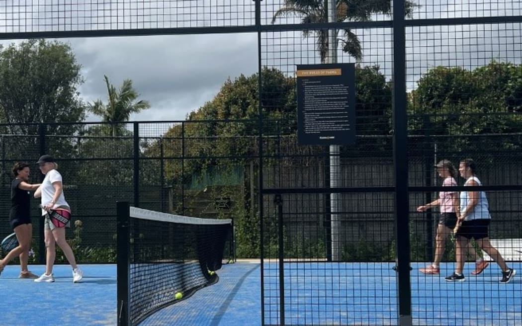 More padel courts are popping up around New Zealand.