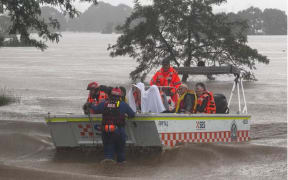 The SES is co-ordinating a massive rescue operation around Taree.