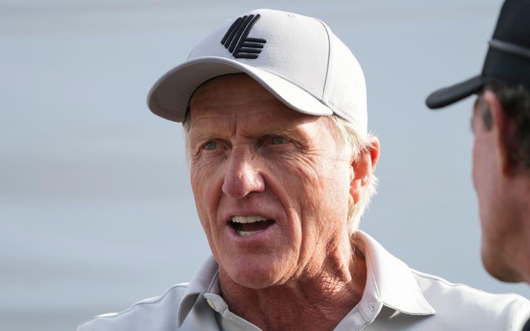 LIV CEO Greg Norman.