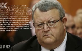 Gerry Brownlee refuses interview with John Campbell