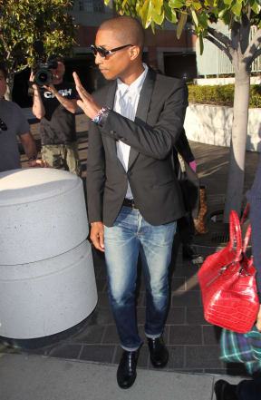 US musician Pharrell Williams