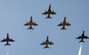 Indonesian military planes
