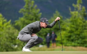 Daniel Hillier of New Zealand during round four of the 105th New Zealand Open presented by Millbrook Resort, Queenstown, New Zealand on Sunday 1 March 2026.
Asian Tour Guide & Challenger PGA Tour of Australasia Card.
Photo: Michael Thomas / Photosport