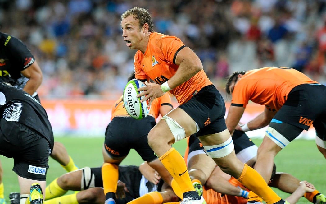 Jaguars flanker Leonardo Senatore.