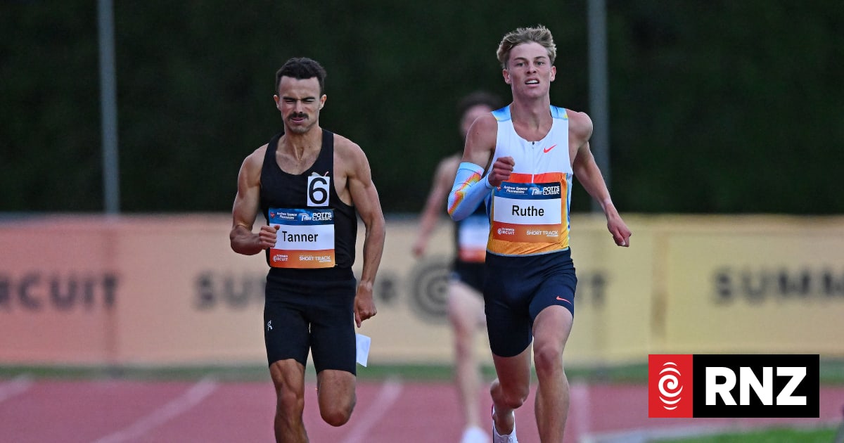 Running prodigy Sam Ruthe edges Sam Tanner in recordbreaking 800m | RNZ