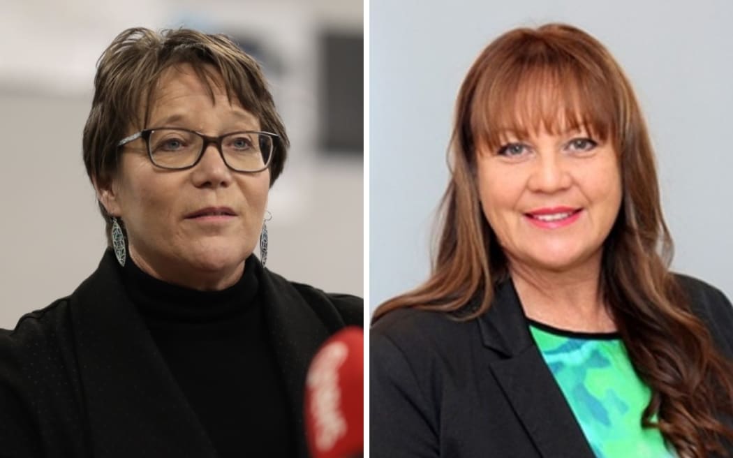 Tracey Martin (left) and Jenny Marcroft.