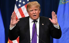 Donald Trump in Las Vegas, Nevada.