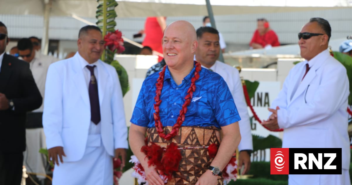 Prime Minister Christopher Luxon moves on from Samoan matai title ...