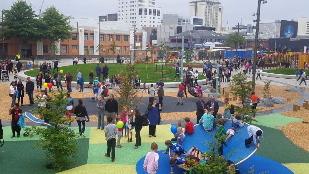 The Margaret Mahy playground.