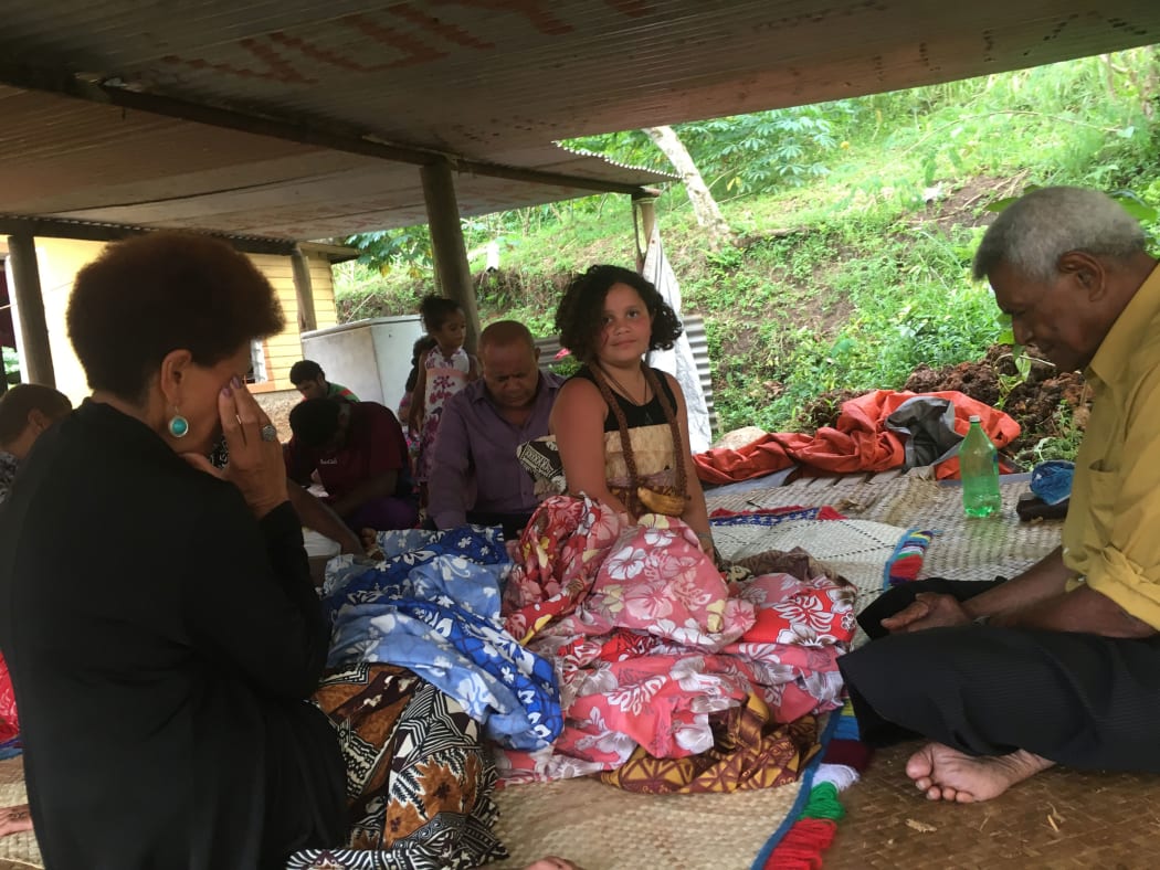 Nine-year-old Leilani was given the Tabua for the first time at her Fijian grandparents home.