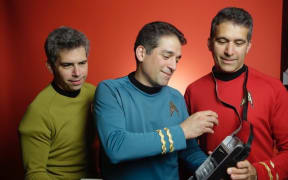 Brothers George, Basil, and Gus Harris of Final Frontier Medical Devices
