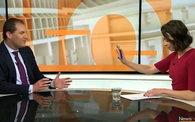 Talk to the hand - Newshub's political editor  Tova O'Brien accuses Advance NZ leader Jami-Lee Ross of "peddling misinformation" during the election campaign.