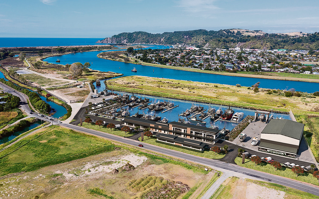 Te Rāhui Herenga Waka Whakatāne chairman John Rae is pleased the board has received certification of its Site and Soil Contamination Management Plan for the boat harbour site. Photo Te Rāhui Herenga Waka Whakatāne