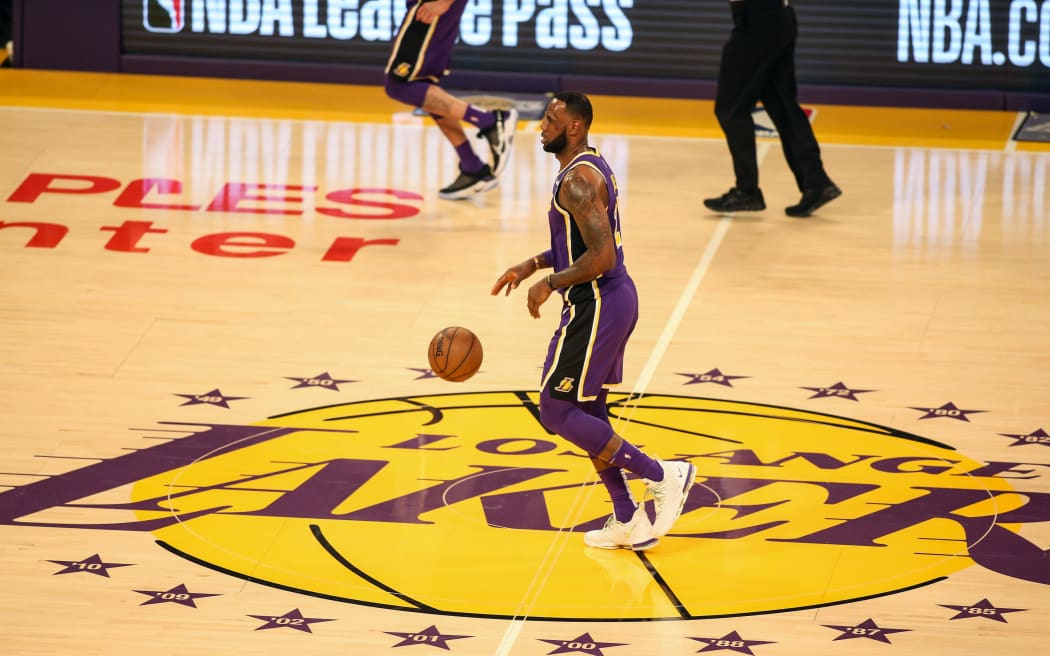Los Angeles Lakers Forward LeBron James.