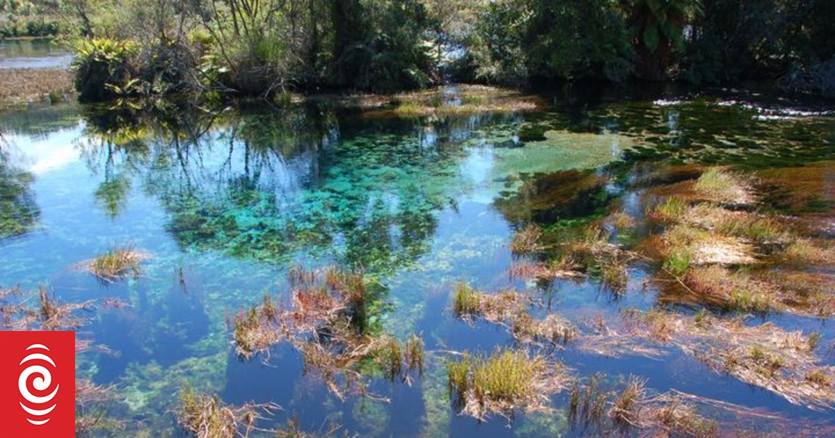 Mapping NZ's underground water