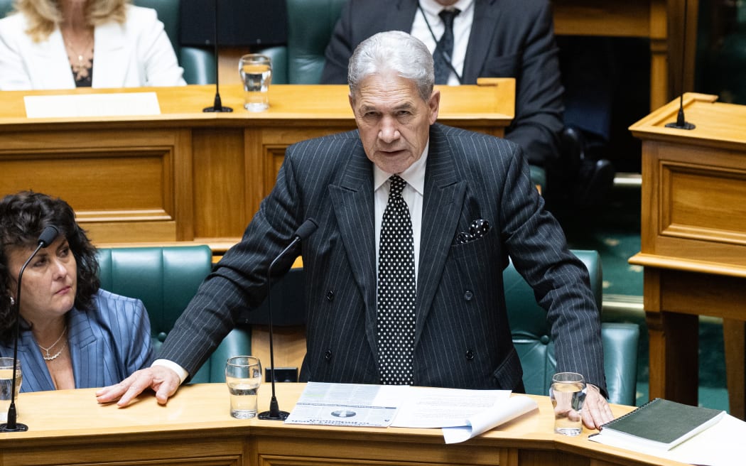 Winston Peters speaking in the debate on a ministerial statement regarding the Israel/USA/Iran conflict.