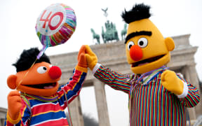 Sesame Street characters Bert and Ernie