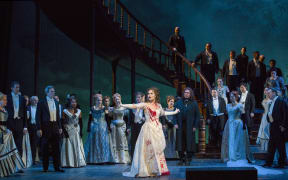 A scene from Lucia di Lammermoor