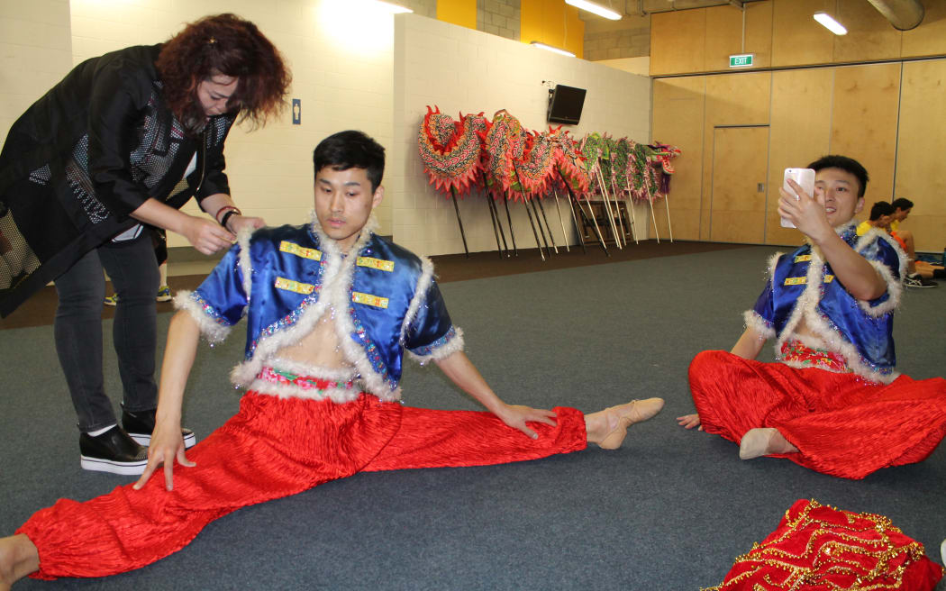 Chinese New Year - dancers, dragons and football!