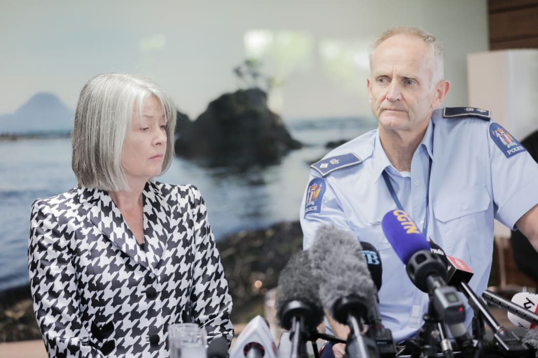 Chief Coroner Judge Deborah Marshall and Acting Assistant Commissioner Bruce Bird.