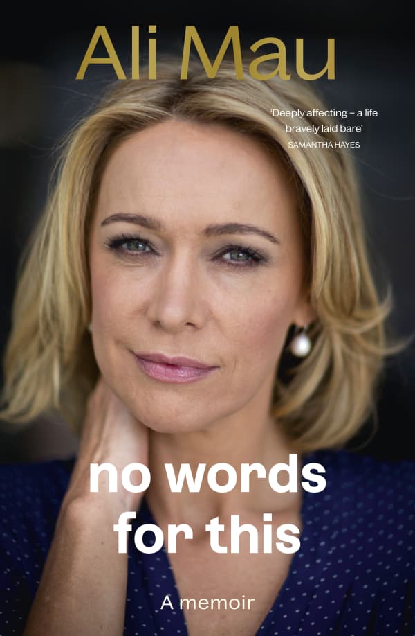 Cover of Ali Mau's new book, No Words For This.