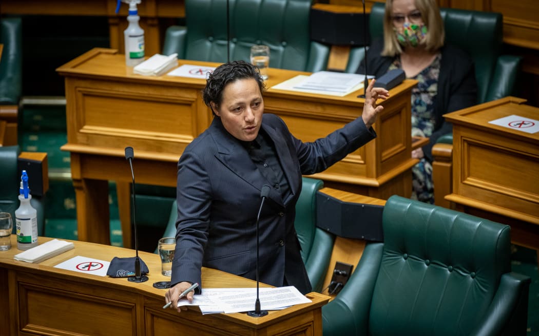 Labour MP Kiri Allan during the General Debate
