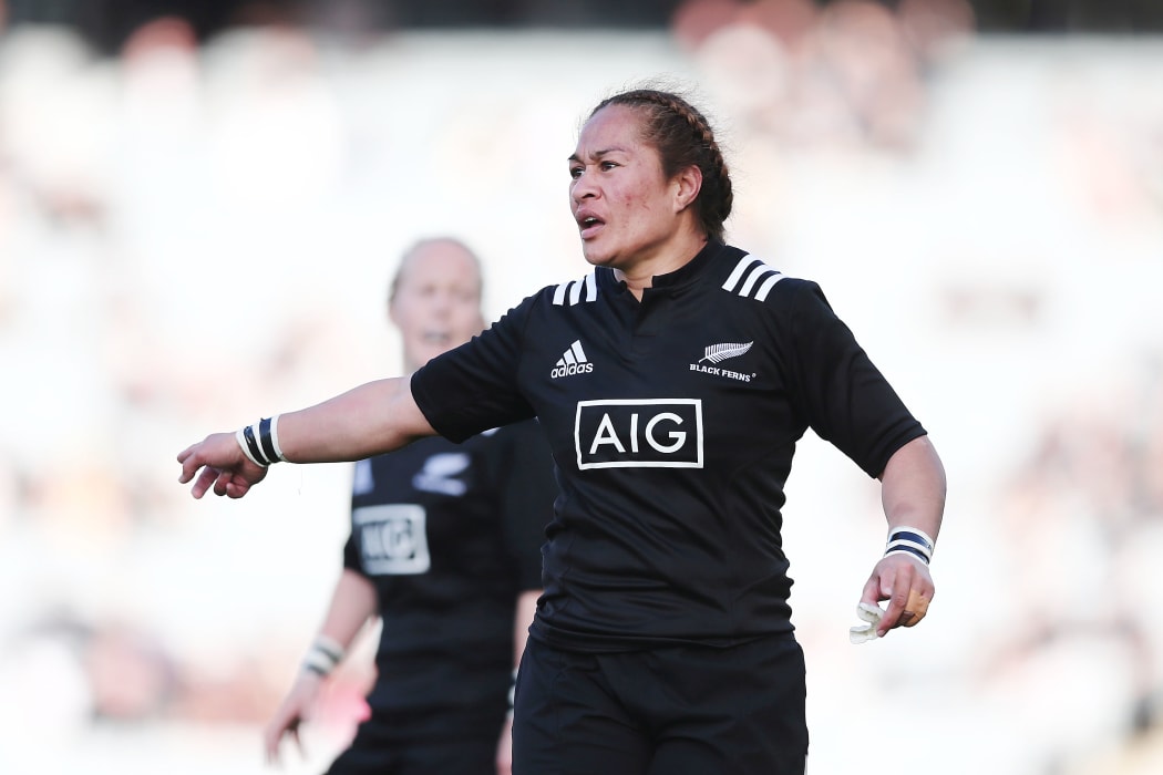 Black Ferns captain Fiao'o Fa'amausili