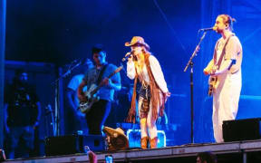 Faith Wilde and Noah Khan at Hinterland August 2023